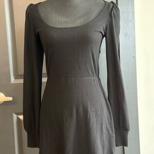 Reformation Black Dress
